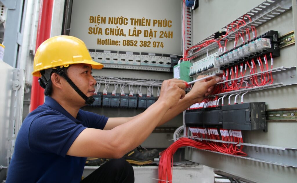 sửa tủ điện công nghiệp, 3 pha tại nhà, 24h, nhanh chóng